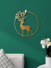 Load image into Gallery viewer, 3 Pcs Set Wilderness Wanderer Deer Metal Wall Hanging - Decor Home