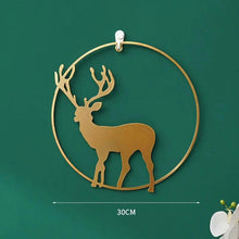 Load image into Gallery viewer, 3 Pcs Set Wilderness Wanderer Deer Metal Wall Hanging - Decor Home