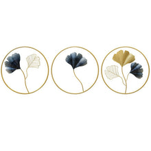 Load image into Gallery viewer, 3 Pcs Set Curated Metal Leaf Wall Hanging Wall Arts - Fansee Australia
