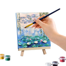 Load image into Gallery viewer, Zen Bloom DIY Art Kit – Textured Lotus Painting for Mindful Moments