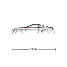 Load image into Gallery viewer, Modern Muscle Car Silhouette Metal Wall Art - Decor Home