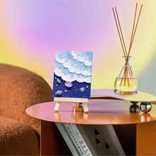 Load image into Gallery viewer, Seaside Whisper DIY Art Kit – Blue Shell Edition