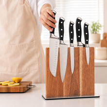 Load image into Gallery viewer, Acacia Edge Double-Sided Magnetic Knife Block