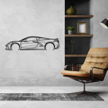 Load image into Gallery viewer, High-Performance Car Silhouette Metal Wall Art - Decor Home