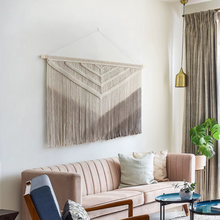 Load image into Gallery viewer, Sandstone Peaks – XL Macrame Wall Hanging