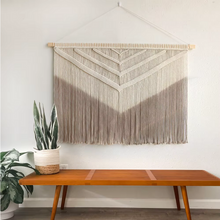 Load image into Gallery viewer, Sandstone Peaks – XL Macrame Wall Hanging