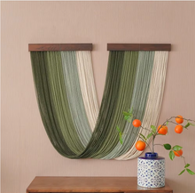 Load image into Gallery viewer, Willow Sweep – Handwoven Adjustable Macrame Decor