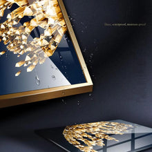 Load image into Gallery viewer, Golden Wings Double Framed Wall Art - Decor Home