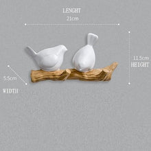 Load image into Gallery viewer, Birdy Hang Resin Wall Hooks Wall Hangers - Decor Home