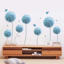 Load image into Gallery viewer, Azure Dandelion Wall Stickers - Decor Home