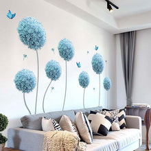 Load image into Gallery viewer, Azure Dandelion Wall Stickers - Decor Home
