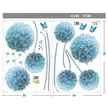 Load image into Gallery viewer, Azure Dandelion Wall Stickers - Decor Home