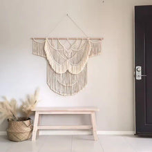 Load image into Gallery viewer, Sage Whispers: Extra Large Macrame Wall Tapestry - Decor Home