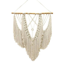 Load image into Gallery viewer, Boho Charm: Large Handwoven Macrame Wall Art - Decor Home