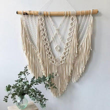 Load image into Gallery viewer, Boho Charm: Large Handwoven Macrame Wall Art - Decor Home