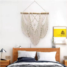 Load image into Gallery viewer, Boho Charm: Large Handwoven Macrame Wall Art - Decor Home