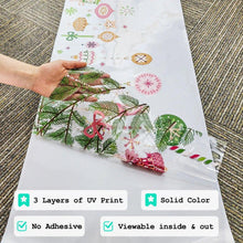 Load image into Gallery viewer, Christmas Balls and Branch Stained Glass Stickers - Decor Home