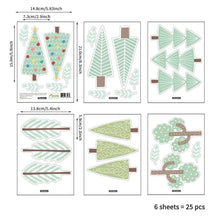 Load image into Gallery viewer, Adorable Green Pine Tree Wall Stickers - Decor Home