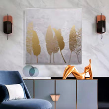 Load image into Gallery viewer, Radiant Leaves Handmade Oil Painting - Decor Home