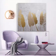 Load image into Gallery viewer, Radiant Leaves Handmade Oil Painting - Decor Home