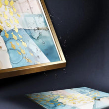 Load image into Gallery viewer, Oceanic Harmony Gold Fish Framed Wall Art - Decor Home