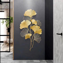 Load image into Gallery viewer, Leafy Luxe Metal Wall Art Home Decor - Decor Home