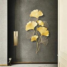 Load image into Gallery viewer, Leafy Luxe Metal Wall Art Home Decor - Decor Home
