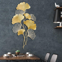 Load image into Gallery viewer, Leafy Luxe Metal Wall Art Home Decor - Decor Home