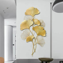 Load image into Gallery viewer, Leafy Luxe Metal Wall Art Home Decor - Decor Home