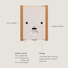 Load image into Gallery viewer, Smart Magnet Touch Sensor USB Rechargeable LED Wall Sconce - Decor Home