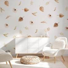 Load image into Gallery viewer, Nature Whisper Watercolour Boho Leaves Wall Stickers - Decor Home