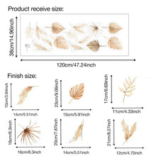 Load image into Gallery viewer, Nature Whisper Watercolour Boho Leaves Wall Stickers - Decor Home