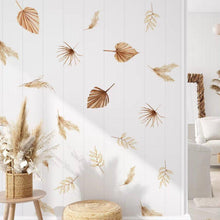 Load image into Gallery viewer, Nature Whisper Watercolour Boho Leaves Wall Stickers - Decor Home