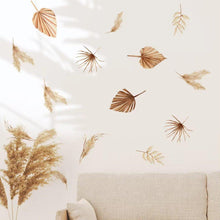 Load image into Gallery viewer, Nature Whisper Watercolour Boho Leaves Wall Stickers - Decor Home