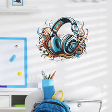 Load image into Gallery viewer, Playful Beats Headphone Wall Stickers - Decor Home