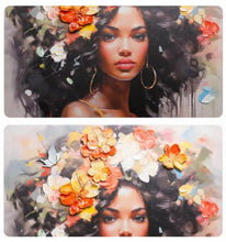 Load image into Gallery viewer, Graceful Gleam Handpainted Resin Beauty Wall Art - Decor Home