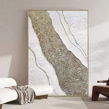 Load image into Gallery viewer, Clean Lines Modern Minimalist Abstract Oil Painting - Decor Home