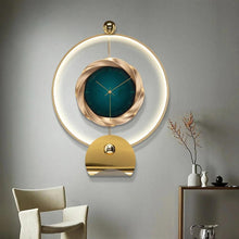 Load image into Gallery viewer, GlowMotion: Sleek Silent Clock with Ambient LED Light - Decor Home
