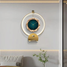 Load image into Gallery viewer, GlowMotion: Sleek Silent Clock with Ambient LED Light - Decor Home