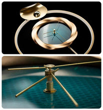 Load image into Gallery viewer, GlowMotion: Sleek Silent Clock with Ambient LED Light - Decor Home