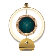 Load image into Gallery viewer, GlowMotion: Sleek Silent Clock with Ambient LED Light - Decor Home
