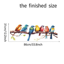 Load image into Gallery viewer, Woodland Harmony Birds Wall Stickers - Decor Home