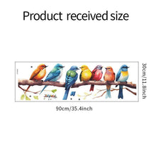 Load image into Gallery viewer, Woodland Harmony Birds Wall Stickers - Decor Home