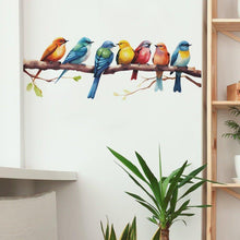 Load image into Gallery viewer, Woodland Harmony Birds Wall Stickers - Decor Home