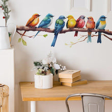 Load image into Gallery viewer, Woodland Harmony Birds Wall Stickers - Decor Home