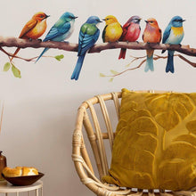 Load image into Gallery viewer, Woodland Harmony Birds Wall Stickers - Decor Home