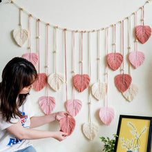 Load image into Gallery viewer, Wander Loom: Handcrafted Boho Macrame Wall Hanging - Decor Home
