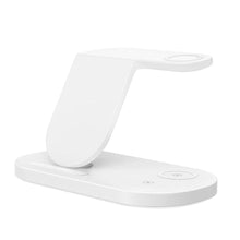 Load image into Gallery viewer, 3 in 1 Wireless Charger Stand For Samsung Phone Galaxy Watch Buds iPhone Apple AirPods - Decor Home