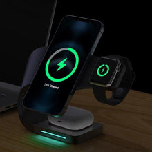 Load image into Gallery viewer, 4 in 1 Magnetic Wireless Charging Dock Sation For iPhone Apple Watch AirPods - Decor Home