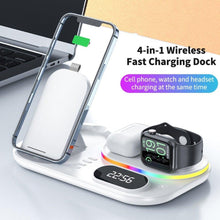 Load image into Gallery viewer, 4 in 1 Wireless Charging Dock For iPhone Apple Watch AirPods Pro - Decor Home
